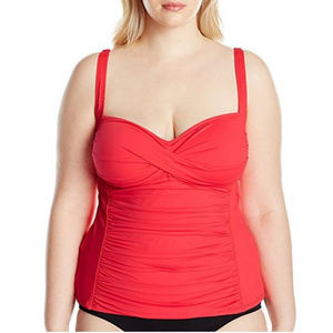 La Blanca Island Goddess Over the Shoulder Tankini
